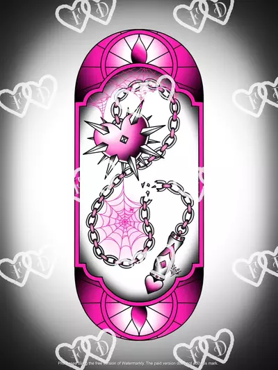 plant/Pretty Lil’ Flail - Pink - Art Print-0-thumbnail