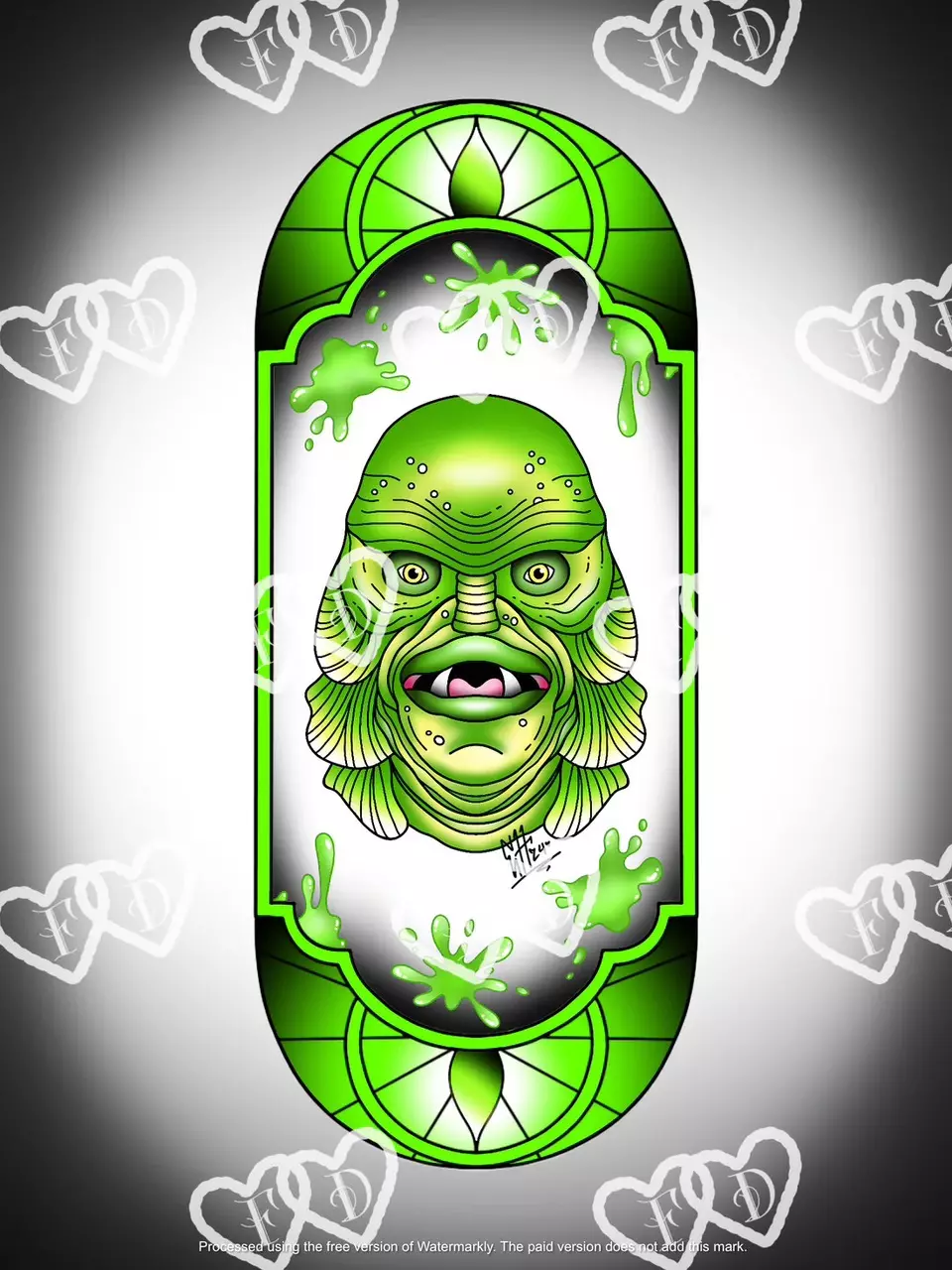 plant/Creature - Green - Art Print-0