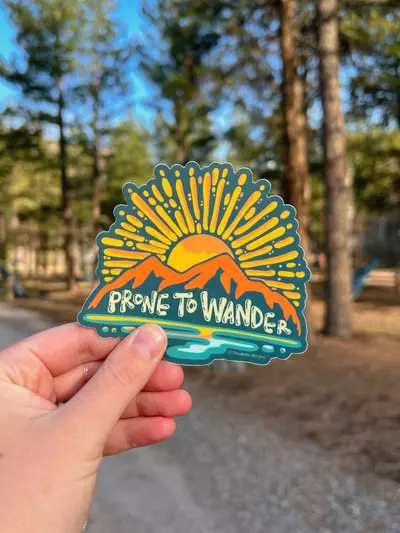 plant/Prone To Wander Stickers-0-thumbnail