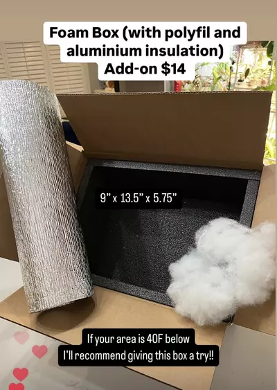 insulation/Styrofoam Box, with polyfill and aluminium insulation-0-thumbnail