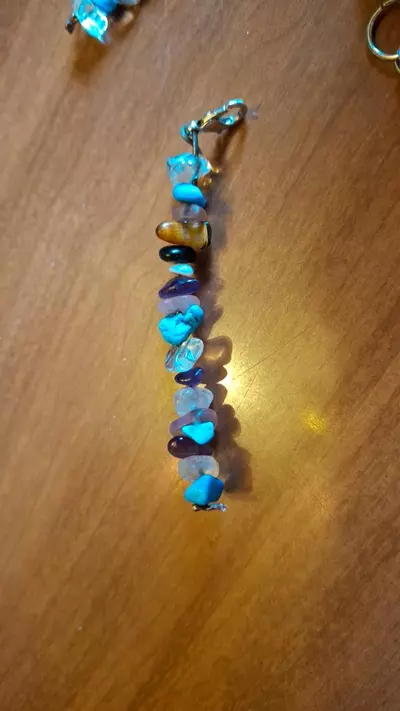 plant/Matching bracelet earring and keychain set-3-thumbnail