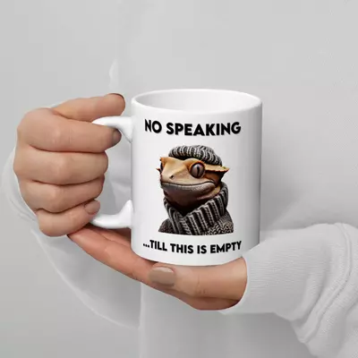 plant/No Speaking Crested Gecko Mug-0-thumbnail