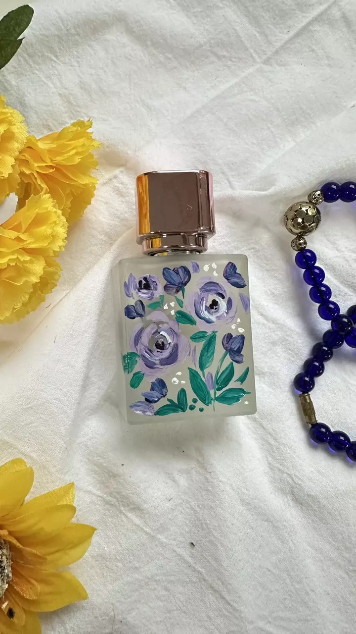 plant/Custom Hand-Painted Perfume Bottles and more-1