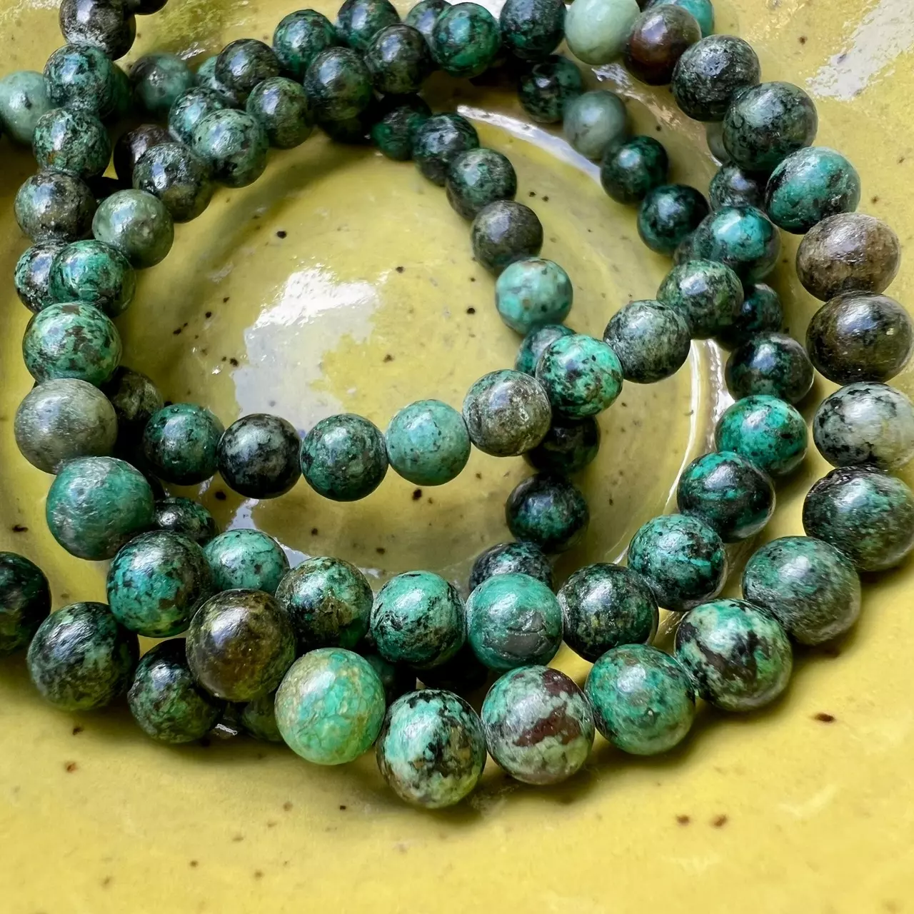 plant/African turquoise bracelet-1