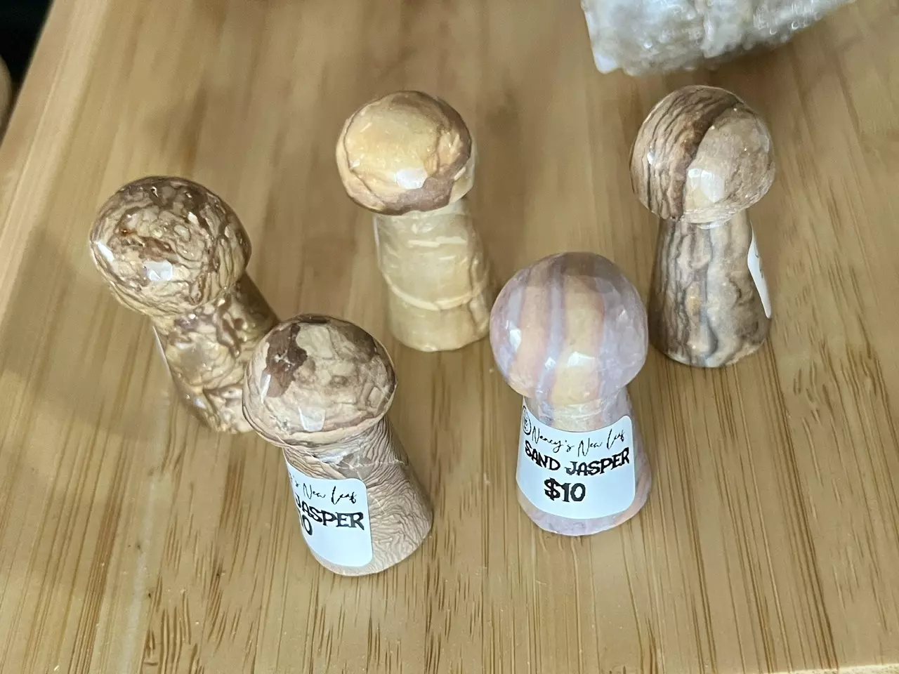 plant/Sand Jasper Mushroom (1.25”)-1