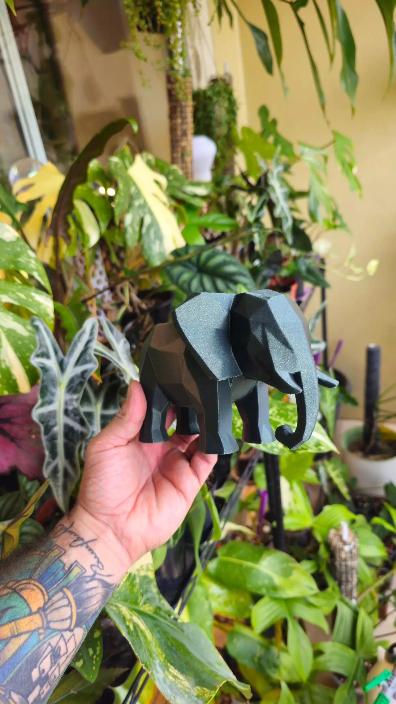 plant/CUSTOM Geometric Elephant - Specialty Colors-1