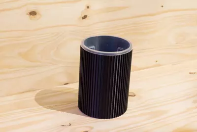 plant/LG Self Watering Pot - Black - Inner Pot 5 x 6.26”-0-thumbnail