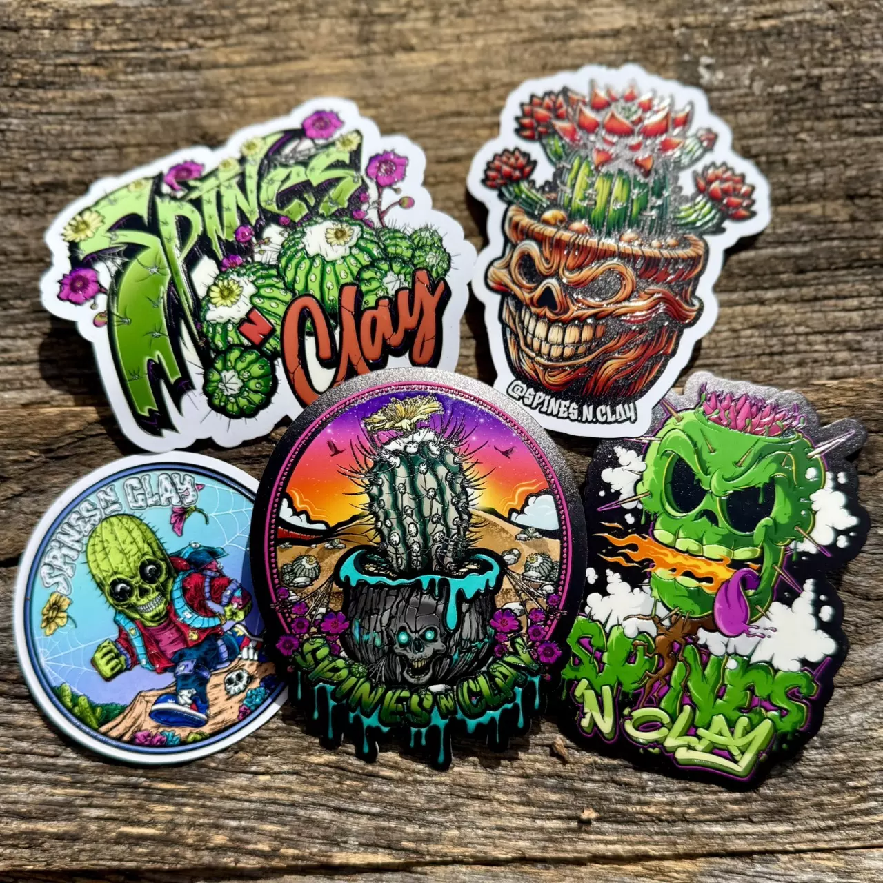 plant/Sticker Pack - Premium Embossed-0
