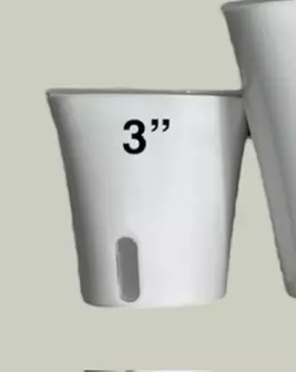 plant/(10 pack) 3” Self Watering Pot with Clear Inner Pot-0-thumbnail