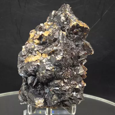 plant/Sphalerite w calcite from Elmwood Mine Tennessee-0-thumbnail