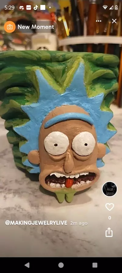 plant/Crackpot Rick Portal Planter-2-thumbnail