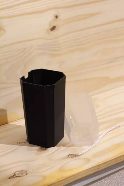 plant/The SM Spicy Vessel - Black - Interior pot 2.5 x 4”-0-thumbnail