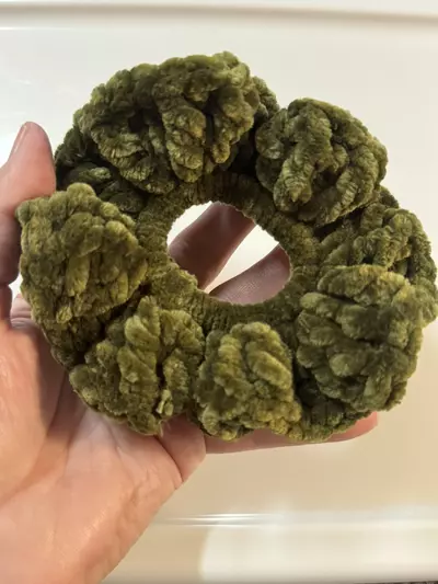 plant/Velvet hair scrunchies-4-thumbnail