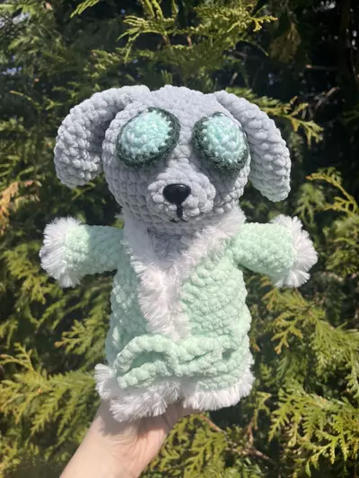 plant/🥒🐶PDF Crochet PATTERN: Mini Spa Pets (NOT a physical product!)-3-thumbnail