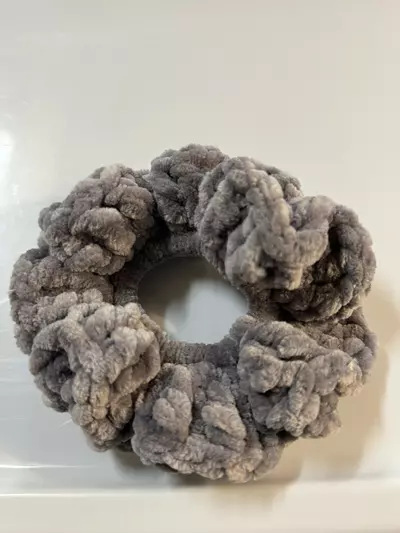 plant/Velvet hair scrunchies-3-thumbnail