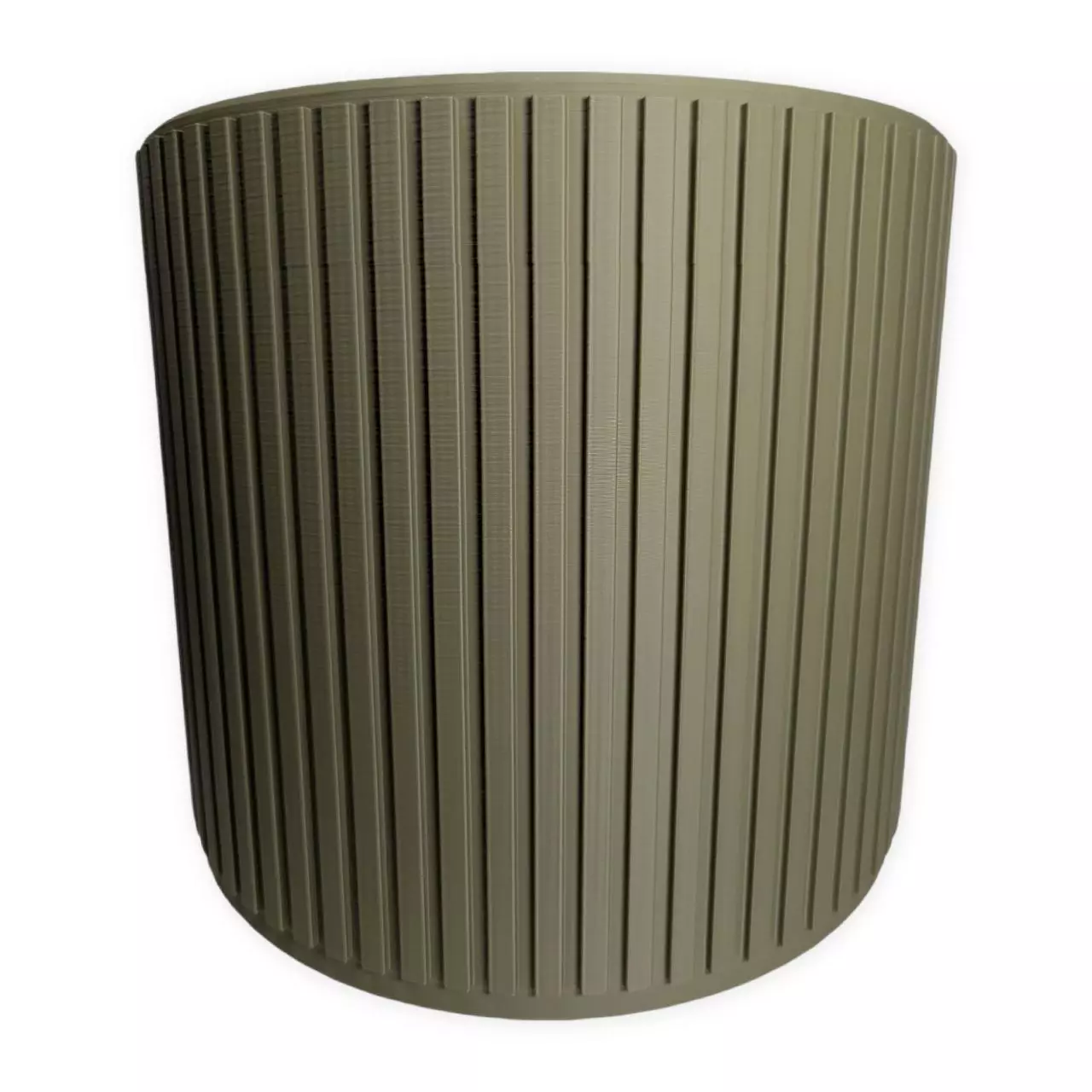 plant/The Swale - 10 inch 3D printed planter (olive | no drainage)-0