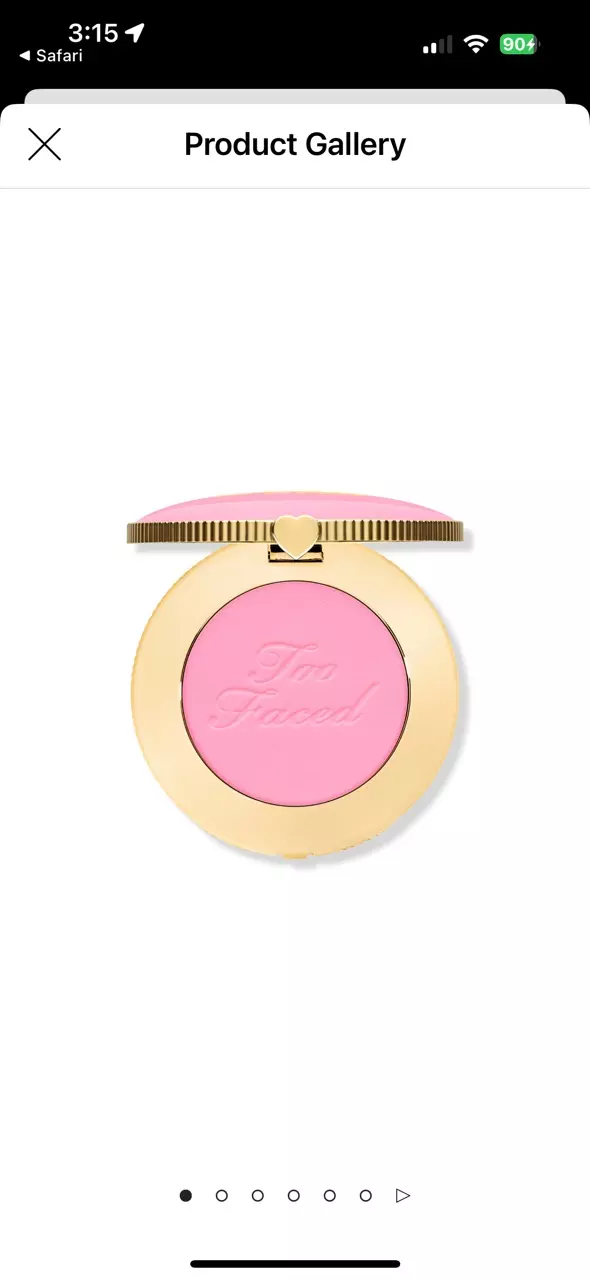 plant/Too Faced Cloud Crush Blurring Blush - Candy Clouds - 0.17oz-1