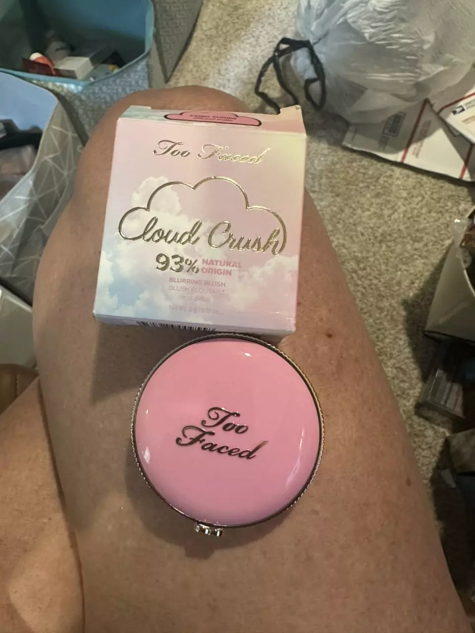 plant/Too Faced Cloud Crush Blurring Blush - Candy Clouds - 0.17oz-0