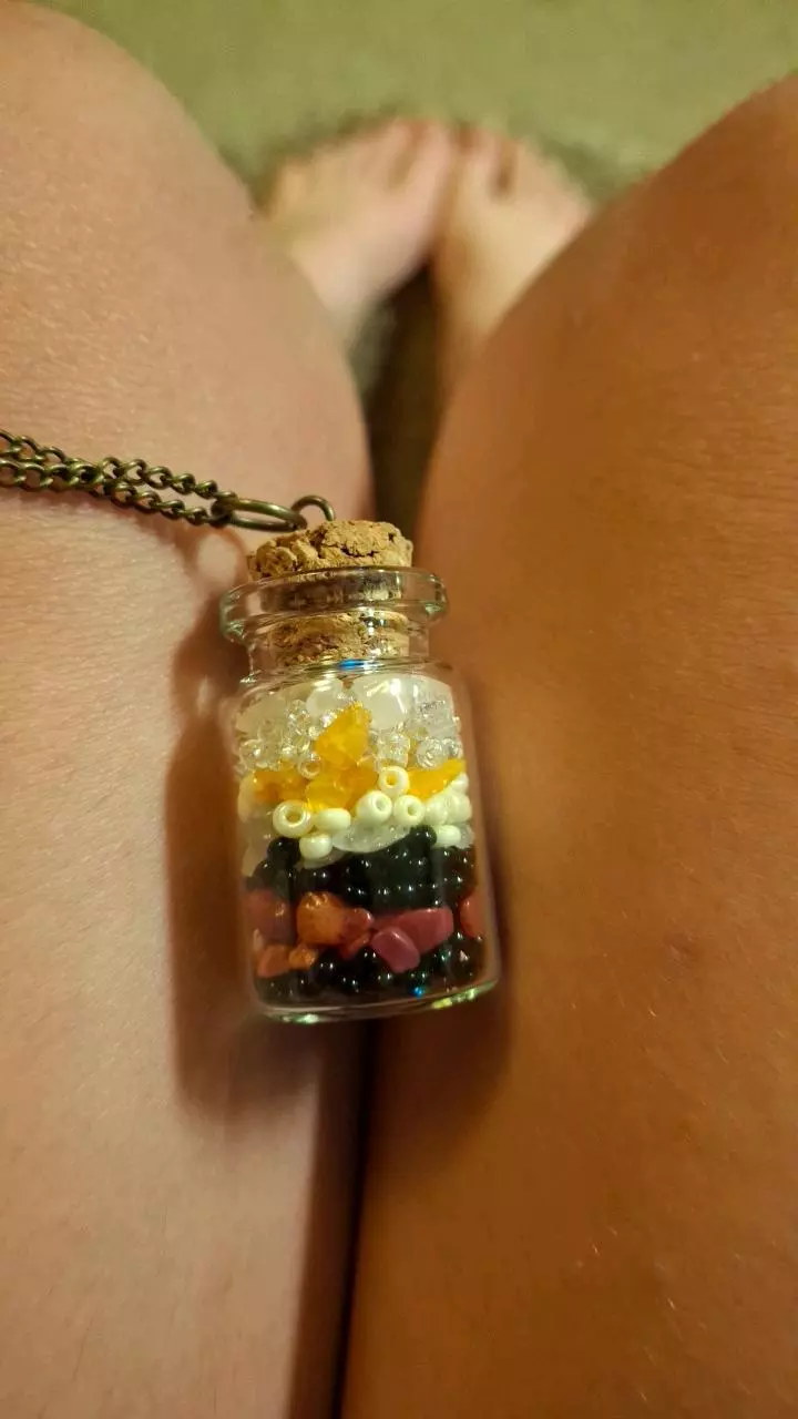 plant/Breakfast bowl necklace-0