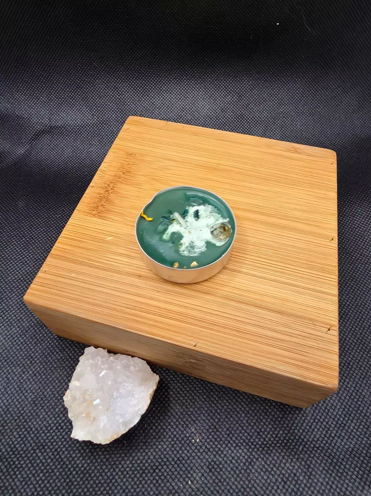 plant/Intention Candle - Fortune's Hand-0