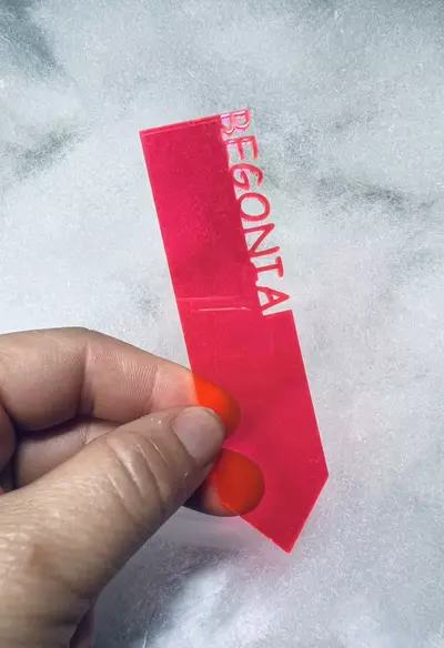 plant/Clear Pink Begonia Plant Marker-0-thumbnail