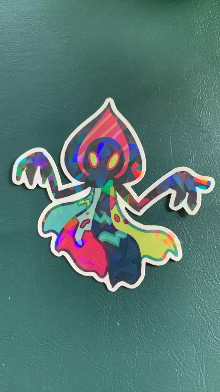 plant/Flatwoods Monster Holographic Sticker-1