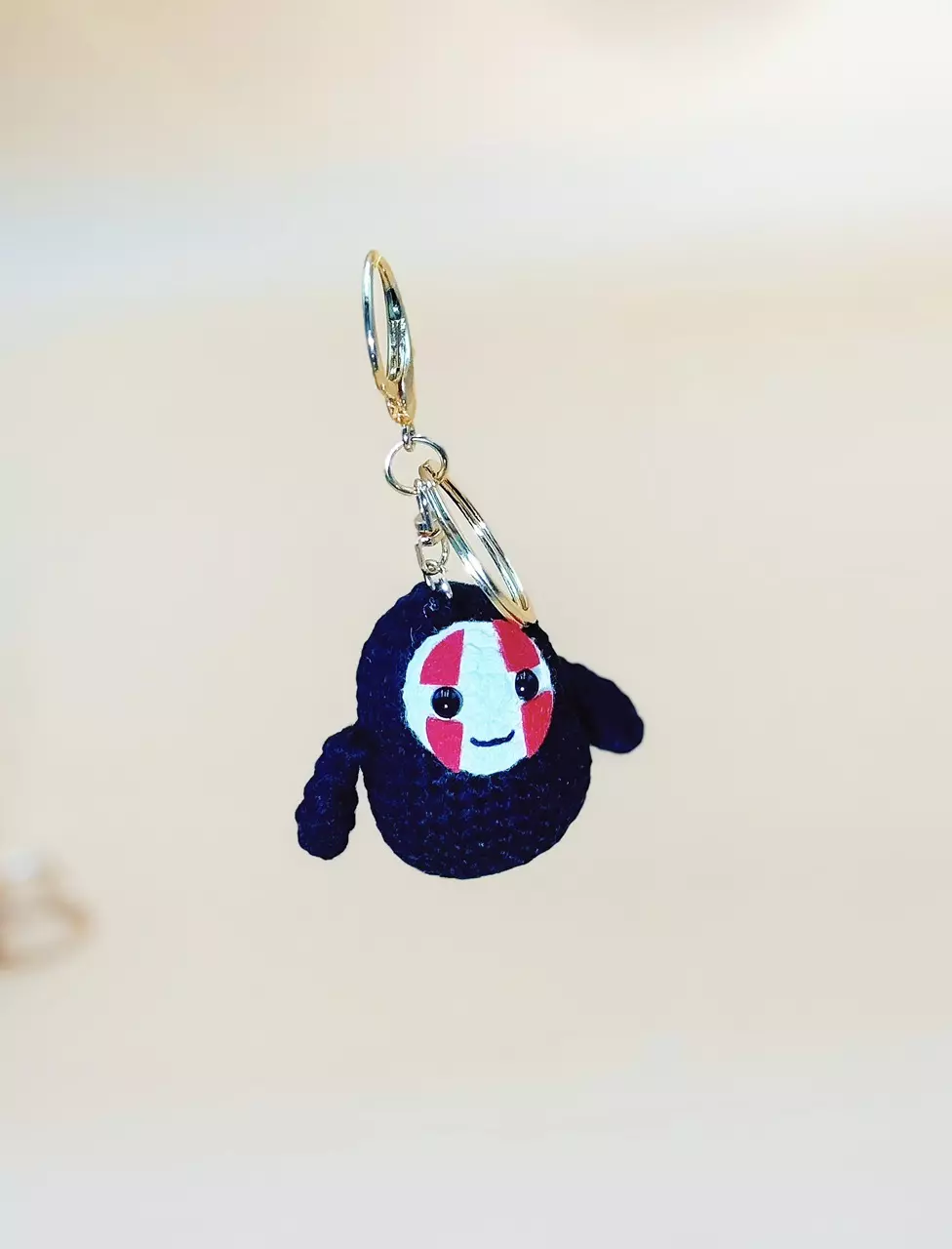 plant/No Face Keychain-0