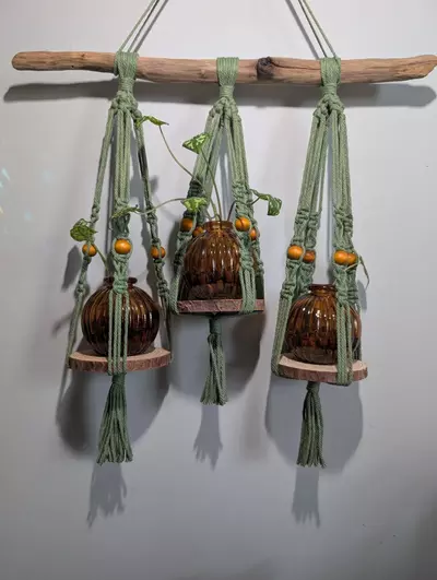 plant/#427 3-Holder Propagation Station Style #3 CUSTOM ORDER-2-thumbnail