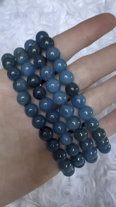 plant/Blue apatite bracelet-0-thumbnail