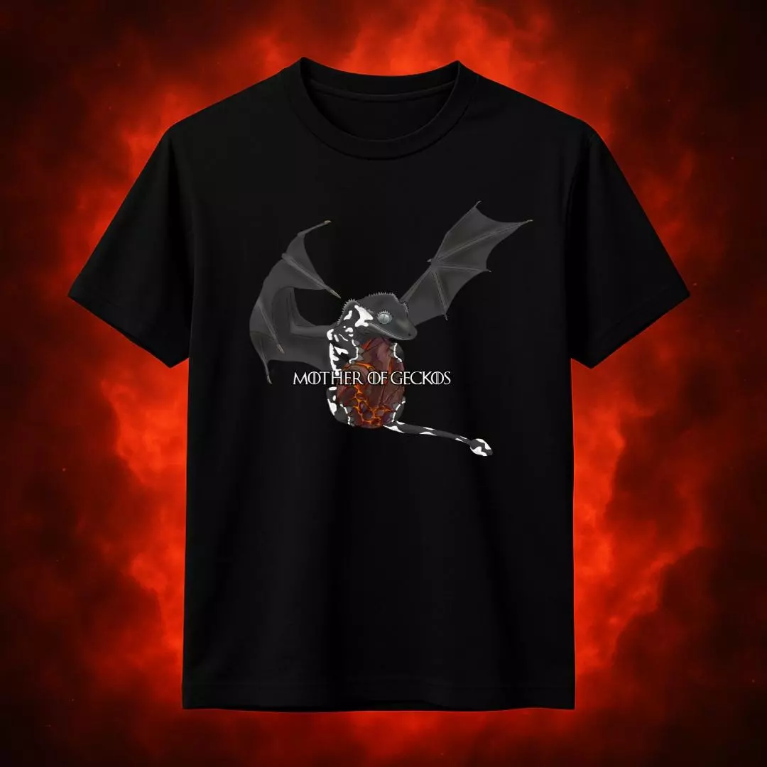 plant/Dragon Gecko Crested Gecko T-shirt-0