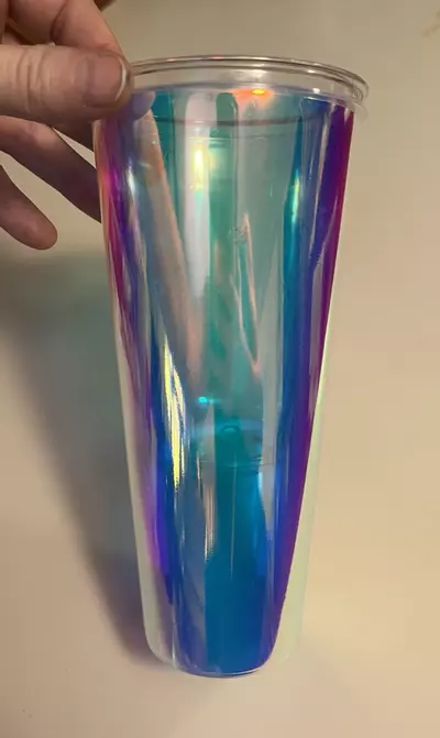 plant/Halo Holographic  -  1 each sm,md,lg  clear self watering pot-2-thumbnail