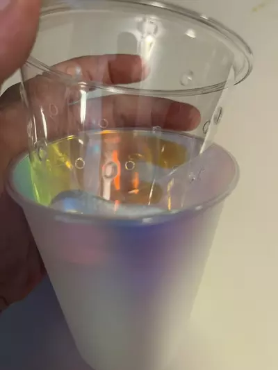 plant/Halo Holographic Matte - 3 small clear self watering containers-2-thumbnail