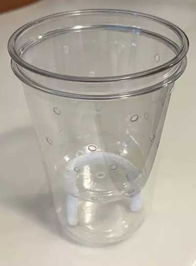 plant/Sm, Med, & Lg  Clear Self Watering Pots - set of 3-1-thumbnail