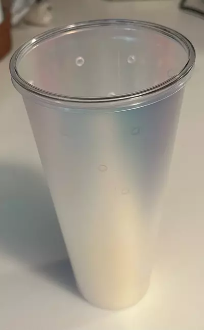 plant/Halo Holographic Matte  -  1 each sm,md,lg  clear self watering pot-2-thumbnail