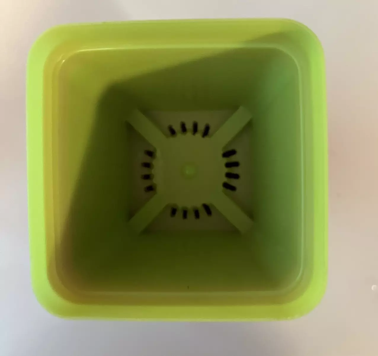 plant/Square 3.5in pastel pots - set of 4 your choice color-1