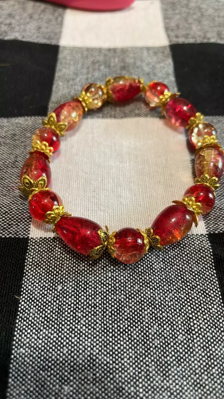 heat_pack/Glass bead stretch bracelet-0