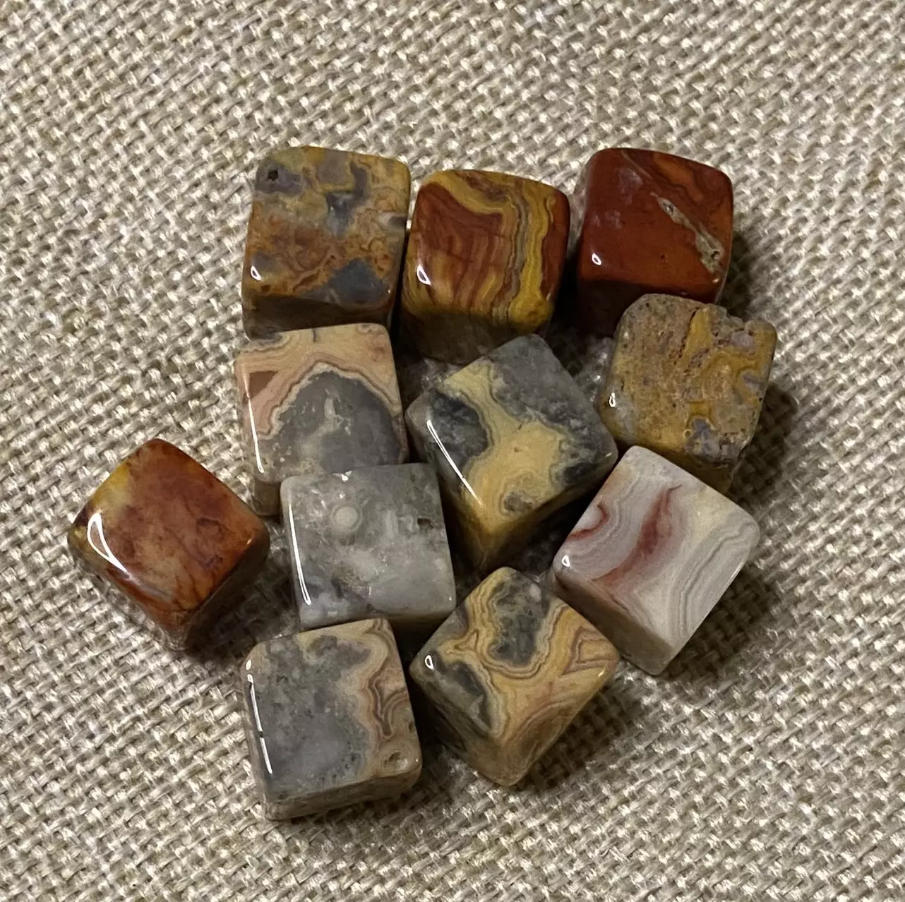 plant/Crazy Agate Square Cube-0