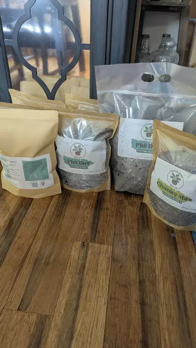 plant/Phil Dirt-Tree Fern Fiber Potting Mix - 1 Gallon Bag-0-thumbnail