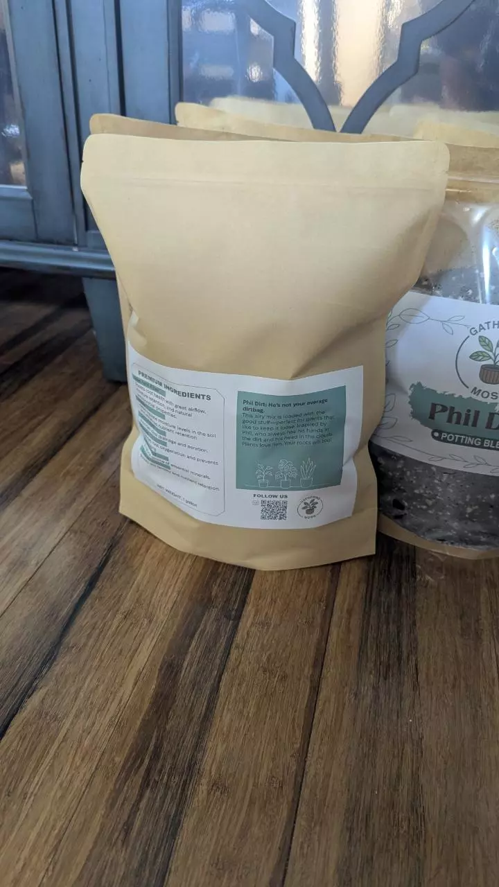 plant/Phil Dirt-Tree Fern Fiber Potting Mix - 1 Gallon Bag-3