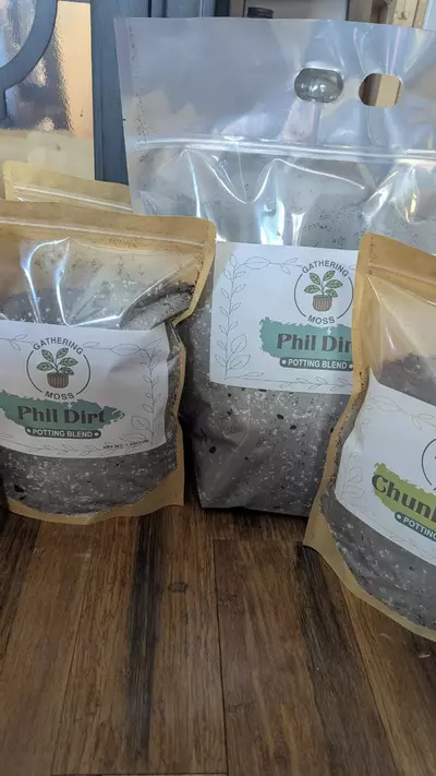 plant/Phil Dirt-Tree Fern Fiber Potting Mix - 1 Gallon Bag-2-thumbnail