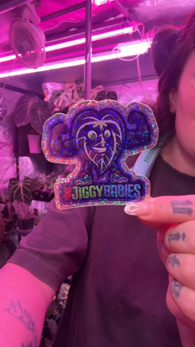free_shipping/#JIGGYBABIES Holo Sticker 💪🏻-0-thumbnail
