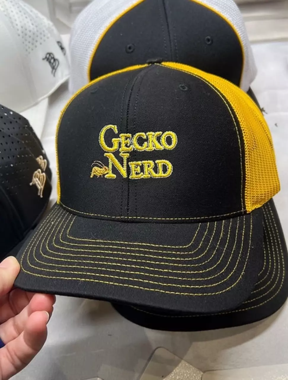 plant/Gecko Nerd Trucker Cap-0