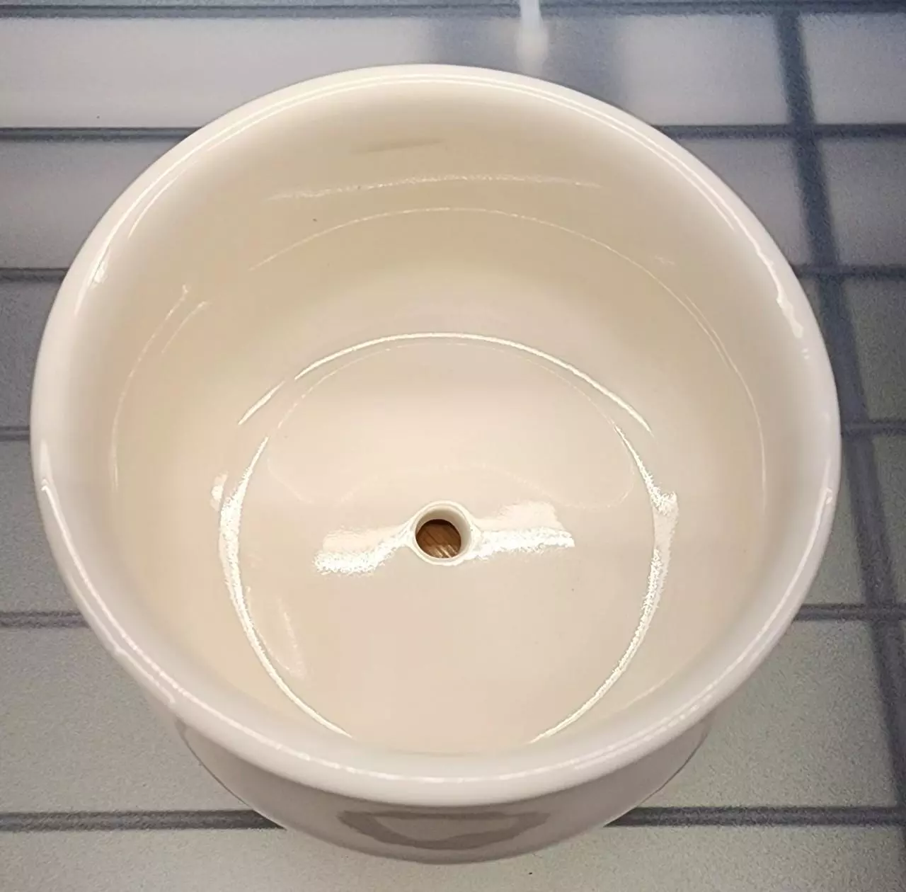 free_shipping/White 2.6" Ceramic Pot with Bamboo Tray-ADD On-1