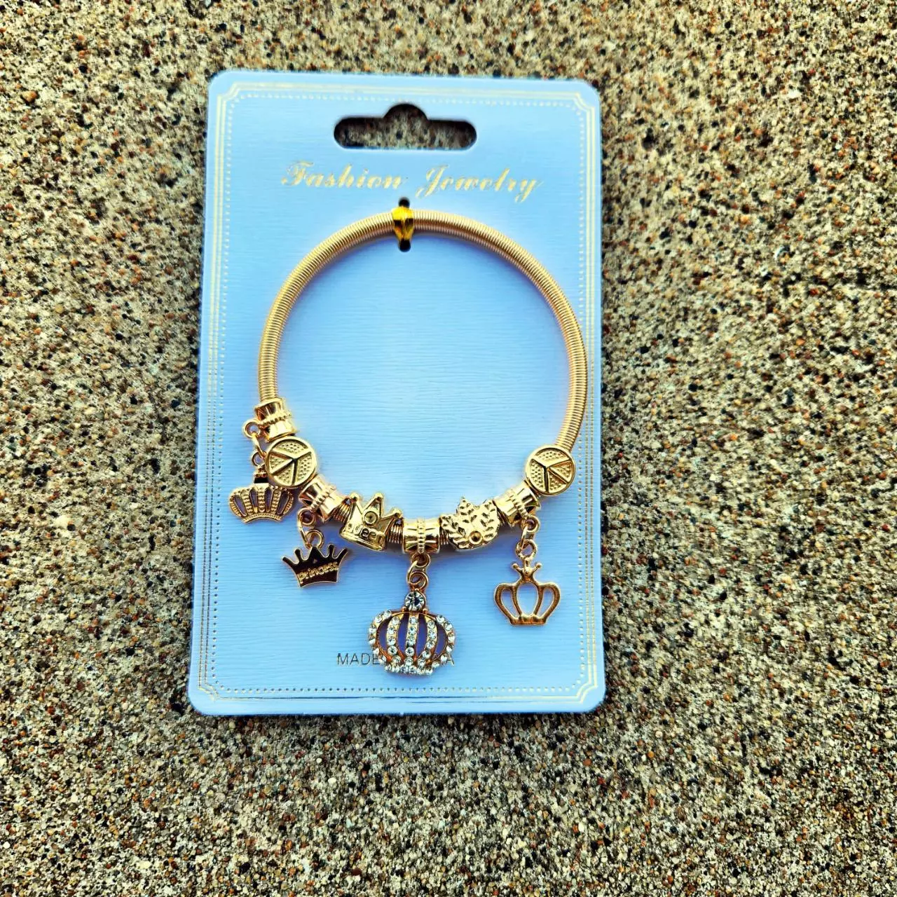 plant/Queen Princess Hippie Stretch Bracelet-0