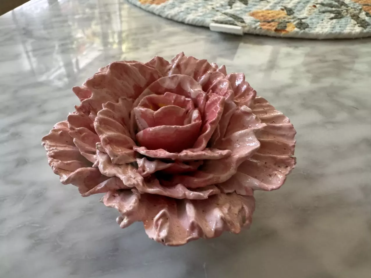 plant/Handmade blossom figurine decor-0