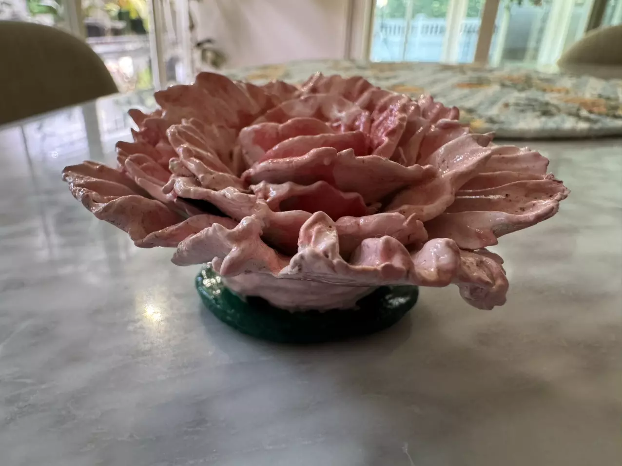 plant/Handmade blossom figurine decor-3