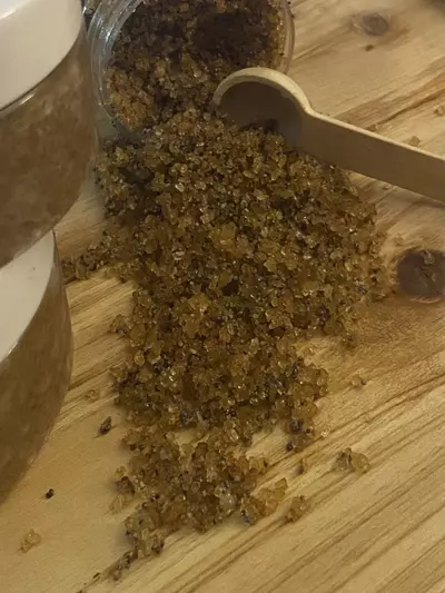 plant/Luxxy Lip Love Lip Scrub- 2 oz with a .5 ounce “keep out” container & 1oz sizes-0-thumbnail