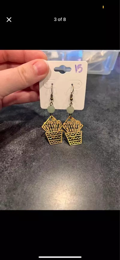 plant/Adorable planty earrings!-3-thumbnail