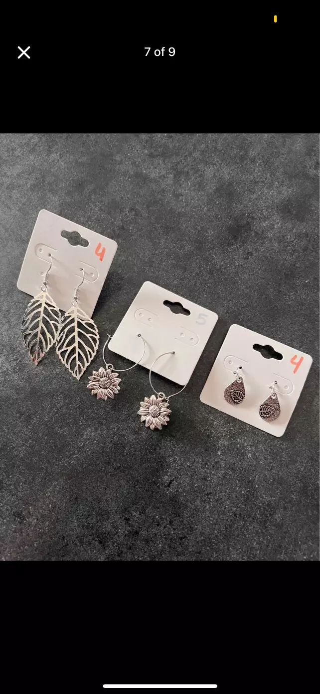 plant/Adorable planty earrings!-7