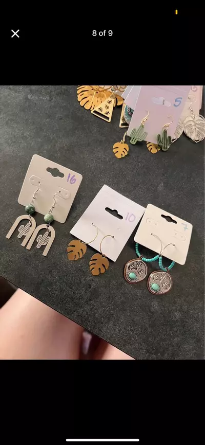 plant/Adorable planty earrings!-6-thumbnail